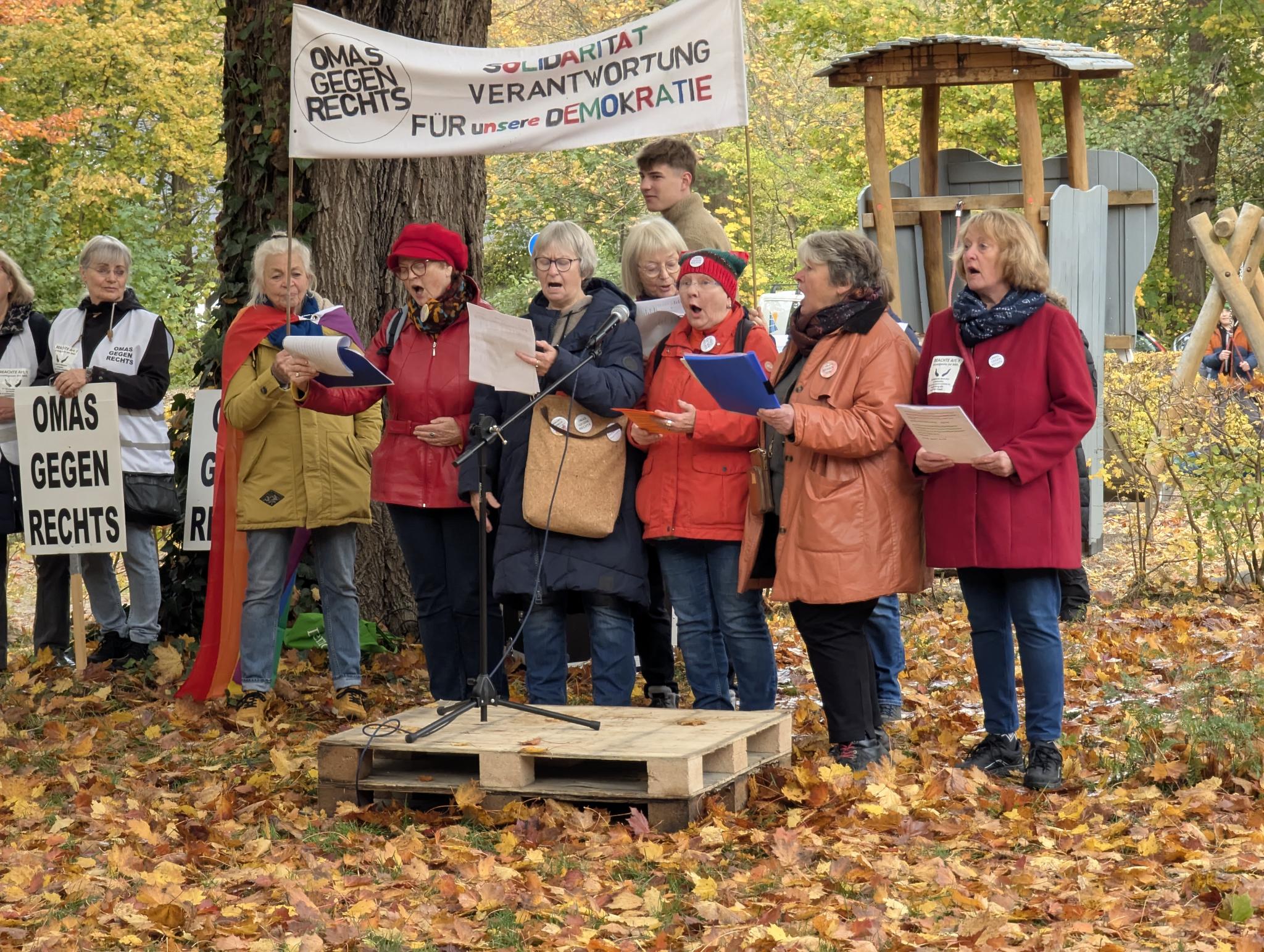 Wir sind nicht still 